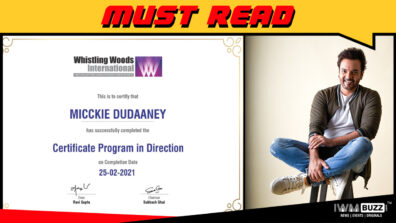 My love for behind-the-camera work has resulted in me gaining this certification in Direction: Micckie Dudaaney