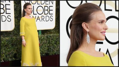 Natalie Portman shines bright in a yellow outfit: see here