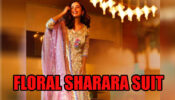 Nehha Pendse Looks Beautiful In A Multicoloured Floral Sharara Suit, See Here