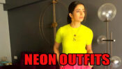 Nehha Pendse Looks Striking Hot In Neon