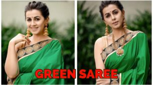 Nikki Galrani In Green Saree, See Here