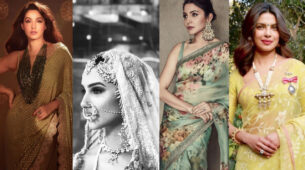 Nora Fatehi Vs Tara Sutaria Vs Anushka Sharma Vs Priyanka Chopra: Which B-Town diva carries embellished jewellery look best with ethnic saree?