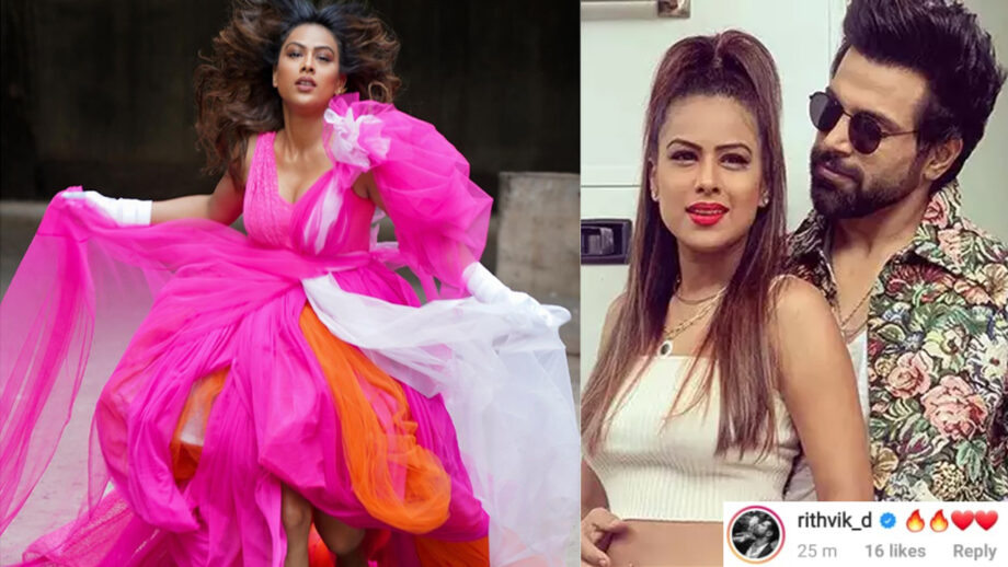 Oh, So Cute: Nia Sharma's gorgeous ravishing avatar makes Rithvik Dhanjani lovestruck 358164