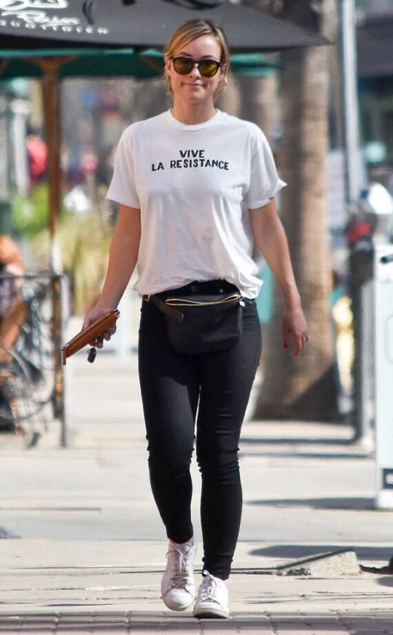 Olivia Wilde Looks Hot In Simple Tees, See Here - 3