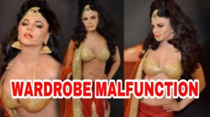 OMG: Bigg Boss 14 fame Rakhi Sawant suffers wardrobe malfunction in public, read details