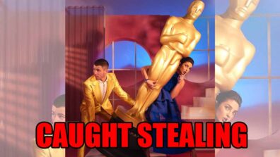 OMG! Priyanka Chopra and Nick Jonas caught stealing an Oscar