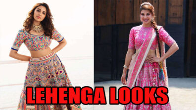 Parineeti Chopra In Printed Lehenga VS Jacqueline Fernandez In Pink Lehenga: Which Lehenga Would You Opt For?