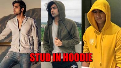 Parth Samthaan, Sumedh Mudgalkar, Mohsin Khan Look Like A Stud In Hoodie, Have A Look