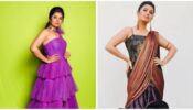 Prajakta Mali Gives Princess Look In Lavender One-Shoulder Ruffle Gown: Have A Look