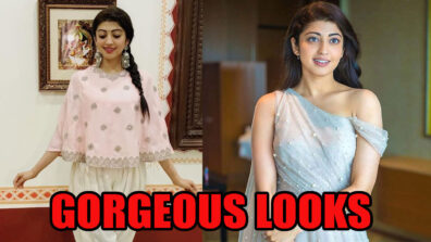 Pranitha Subhash In Cape Sleeves Outfit Vs One Shoulder Outfit: Which Would You Love To Have?