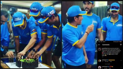 Private Dressing Room Video Leaked: Sachin Tendulkar cuts cake to celebrate special moment, Suresh Raina & Harbhajan Singh have something to say