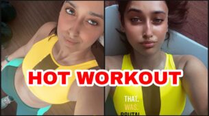 Private Workout Photo Leaked: Ileana D’Cruz looks smoking hot in yellow sportswear while working out, viral photo makes fans go bananas