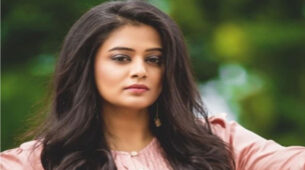 Priya Mani Raj Looking Gorgeous In Black Puff Sleeves Top With Floral-Print Skirt, See Pictures