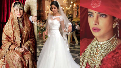 Priyanka Chopra, Kareena Kapoor & Katrina Kaif’s most amazing bridal looks ahead of your big fat Indian wedding