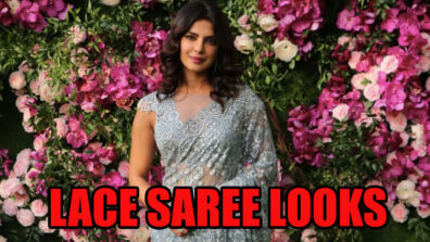 Priyanka Chopra Looks Dazzling Hot In Lace Saree, See Picture