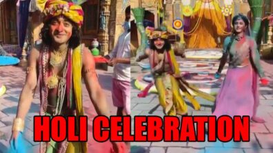 RadhaKrishn Romance: Sumedh Mudgalkar plays Holi with Mallika Singh