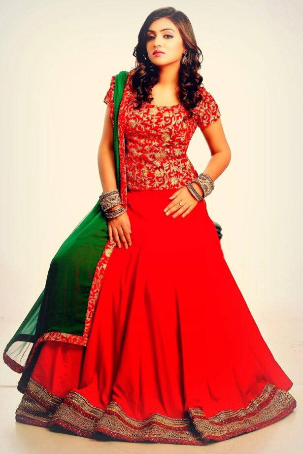 Radhika Pandit, Kajal Aggarwal To Nazriya Nazim: 3 TV Actresses Who Looked Best In Red Dresses - 5