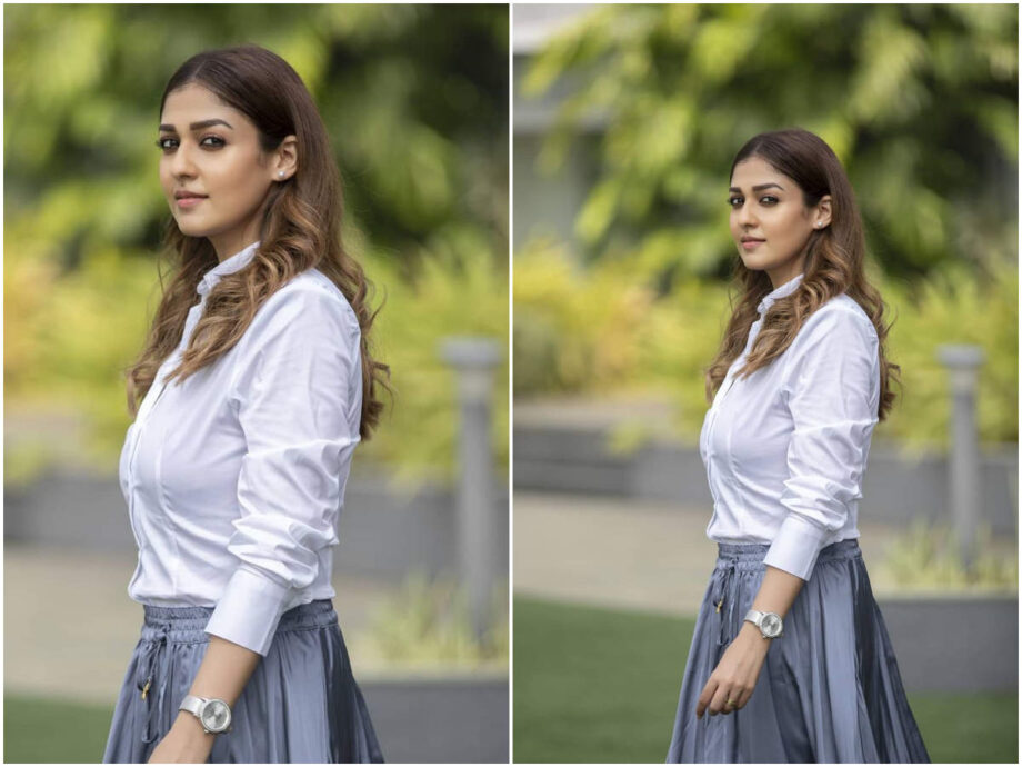 Rakul Preet Singh Vs Nayanthara: Who Aces White Shirt With A Skirt Look? - 1