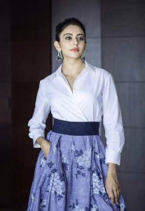 Rakul Preet Singh Vs Nayanthara: Who Aces White Shirt With A Skirt Look? - 0