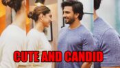 Ranveer Singh cannot take his eyes off Deepika Padukone, fans melt in awe