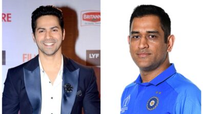 RARE UNSEEN VIDEO: When Varun Dhawan Watched a Football Match With MS Dhoni