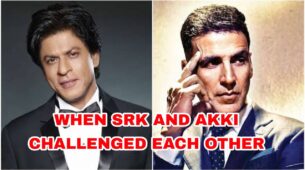 RARE VIDEO: When Shah Rukh Khan and Akshay Kumar Challenged Each Other In Public