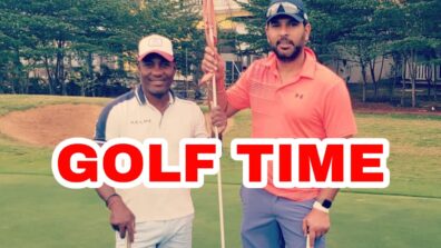 Rolling Back The Clock: Yuvraj Singh enjoys golf with Brian Lara, Chris Gayle, Suresh Raina & Harbhajan Singh like it