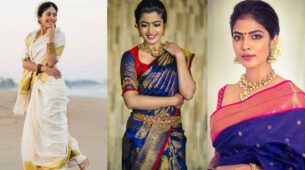Sai Pallavi Vs Rashmika Mandanna Vs Malavika Mohanan: Who looks the hottest in traditional Kanjivaram style saree?