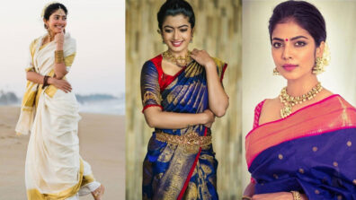 Sai Pallavi Vs Rashmika Mandanna Vs Malavika Mohanan: Who looks the hottest in traditional Kanjivaram style saree?