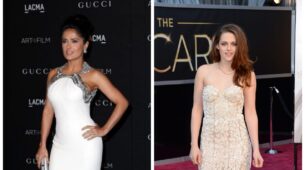 Salma Hayek To Kristen Stewart: White Evening Gown Looks by Hollywood Diva