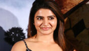 Samantha Akkineni’s Fabulous Looks In Brown Ruffle Shirt With Denim Fringes On Sides