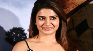 Samantha Akkineni’s Fabulous Looks In Brown Ruffle Shirt With Denim Fringes On Sides