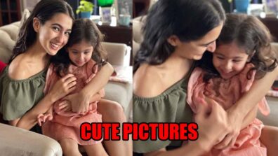 Sara Ali Khan bonds with cute Inaaya Naumi Kemmu, fans melt in awe