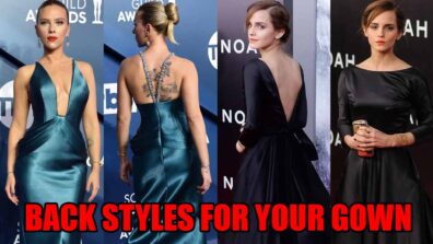 Scarlett Johansson To Emma Watson: 5 Amazing Back Styles For Your Gown