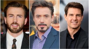 Take cues from Hollywood handsome hunks Chris Evans, Robert Downey Jr and Tom Cruise to style your suit look, see here