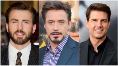 Take cues from Hollywood handsome hunks Chris Evans, Robert Downey Jr and Tom Cruise to style your suit look, see here