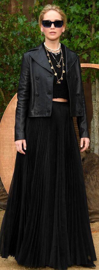 See Jennifer Lawrence’s Stunning Leather Looks Of All Times - 2