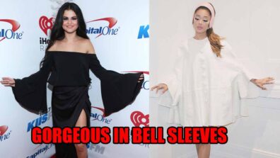 Divas Who Looked Gorgeous In Bell Sleeves Outfits: Selena Gomez To Ariana Grande