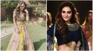 Nusrat Jahan’s Elegant Looks In Lehenga