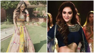 Nusrat Jahan’s Elegant Looks In Lehenga