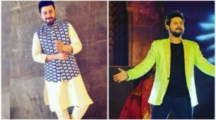 Swapnil Joshi Looks Classy In Dhoti Pant With Black Blazer