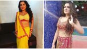 Amrapali Dubey’s Hot Navel Show Look