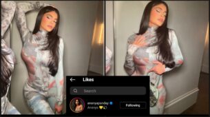 Picture Revealed: Kylie Jenner sets oomph quotient on fire with her printed bodysuit look, Ananya Panday loves it