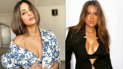 [Stunning Pictures] Nia Sharma Vs Hina Khan: Which beauties looks bold photoshoot pose? Vote Now