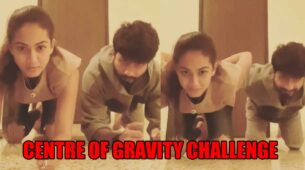Shahid Kapoor and Mira Rajput take Centre of Gravity challenge, find out who nailed it