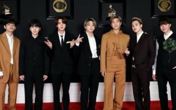 Shining Star- BTS Members Looked Stunning At Grammy 2021 - 0