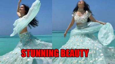 Shraddha Kapoor looks dreamy as she twirls in blue lehenga