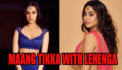 Shraddha Kapoor Vs Janhvi Kapoor: Who Paired The Pretty Stylish Maang Tikka With Lehenga? Vote Here