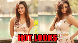 Shweta Tiwari Raised The Heat With Her Hot Looks In Floral Print White Dress, See Pictures