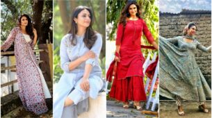 Wow! Divyanka Tripathi Shining Bright On A Gloomy Day In A Patiala Dress, See Here